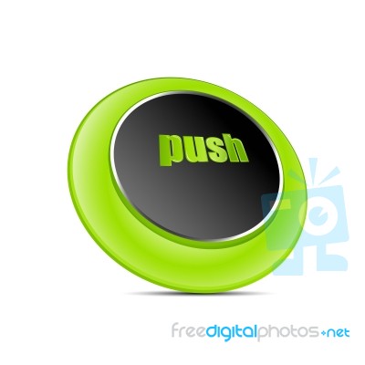 Push Button Stock Image