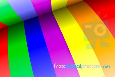 Rainbow Background Stock Image