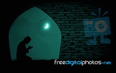 Ramadan Night Stock Photo