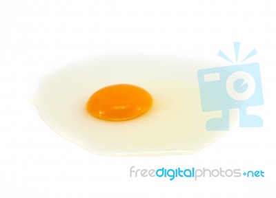 Raw Egg Stock Photo