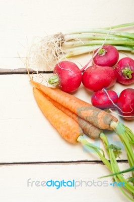 Raw Root Vegetable Stock Photo