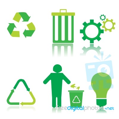 Recycle Icon Stock Image