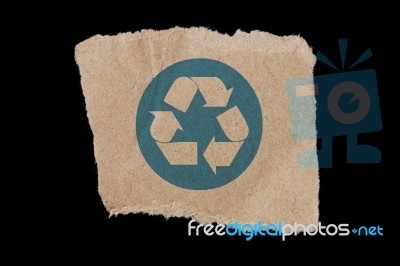 Recycle Symbol Stock Photo