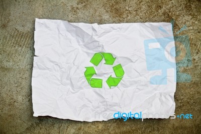 Recycled Paper Stock Photo