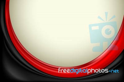 Red And Black Curvy Background Stock Image