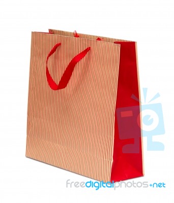 Red Bag Stock Photo