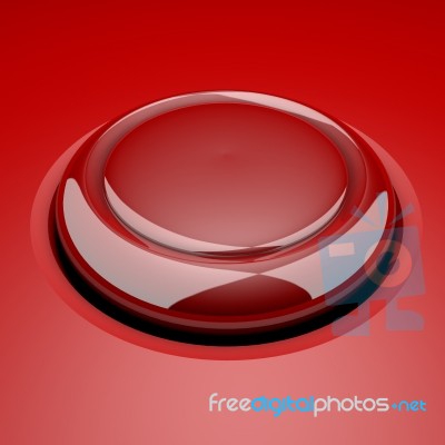 Red Button Stock Image