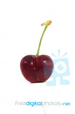 Red Cherry Stock Photo