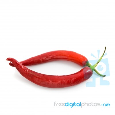 Red Chilli Stock Photo