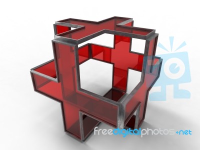 Red Cross Stock Image