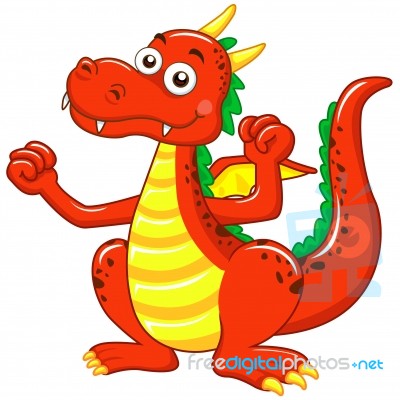 Image result for red dragon image cartoon