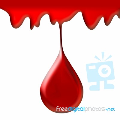 Red Drop Stock Image Red Drop Stock Image