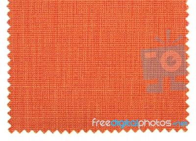 Red Fabric Swatch Samples Texture Stock Photo