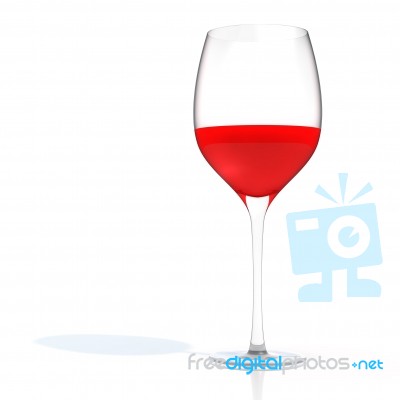 Red Wine Illustration Stock Image