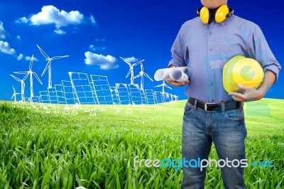 Renewable Energy Stock Photo