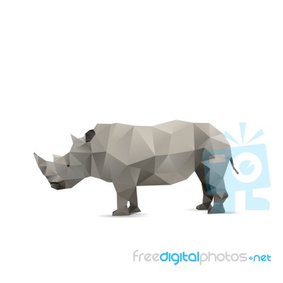 Rhino Stock Image