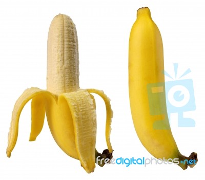 Ripe Banana Stock Photo