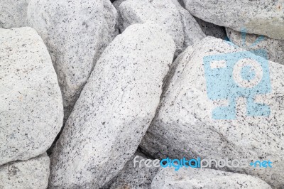 Rocks Of The Sea Background Texture Stock Photo
