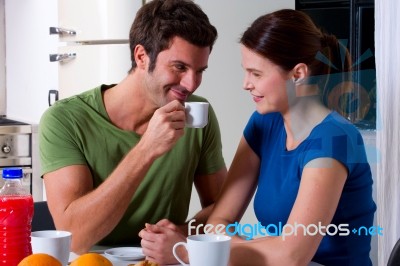 Romantic Couple Stock Photo