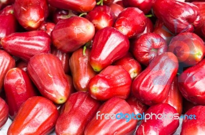 Rose Apple Fruit Stock Photo