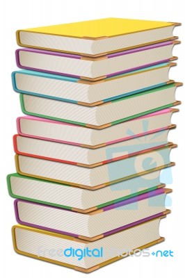 Row Of Books Stock Image