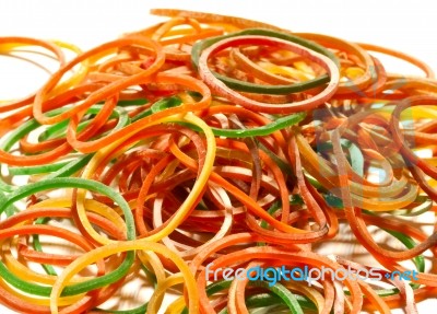 Rubber Band Stock Photo