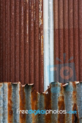 Rusty Texture Of Steel Plate Stock Photo