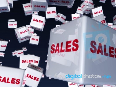 Sales Stock Image