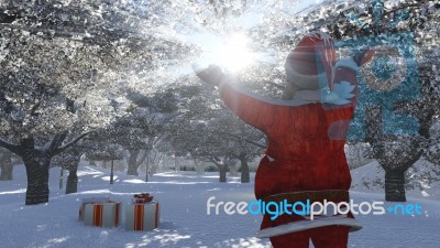 Santa Stock Photo