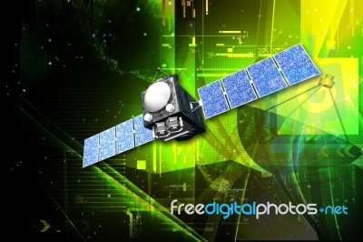 Satellite Stock Image