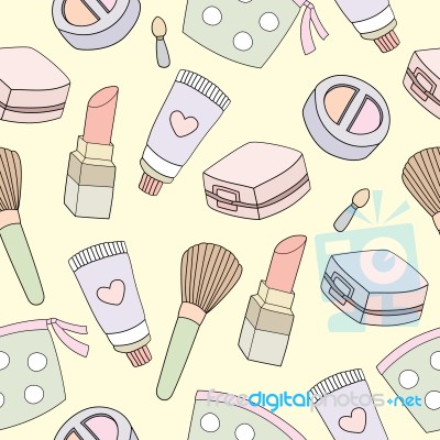 Cosmetics Ilration Background Stock - Makeup Ilration Cosmetics Ilration Background Stock - Makeup Ilration