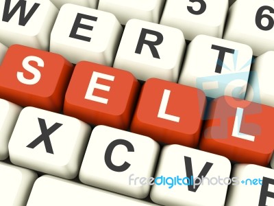 Sell Computer Keys Stock Image