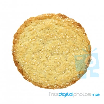 Sesame Cookies Stock Photo