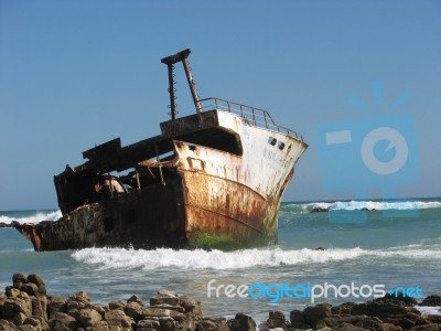 Shipwreck Stock Photo