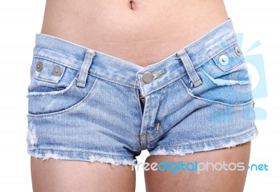 Short Jeans Stock Photo