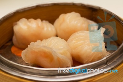 Shrimp Dumplings Stock Photo