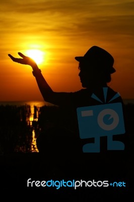 Silhouette Stock Photo