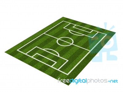 Soccer Field Stock Image