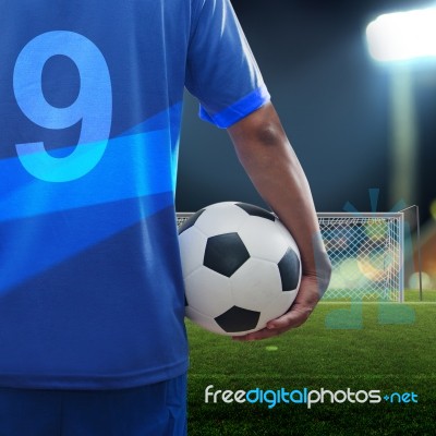 Soccer Player Stock Photo