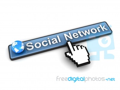 Social Network Concept Stock Image