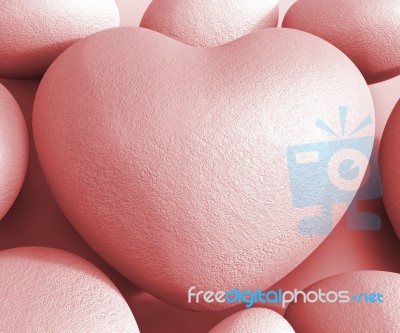 Spa Stones Means Valentine Day And Balance Stock Image