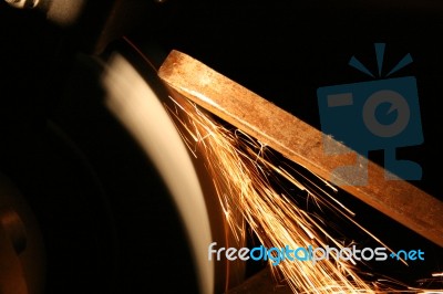 Sparks Stock Photo