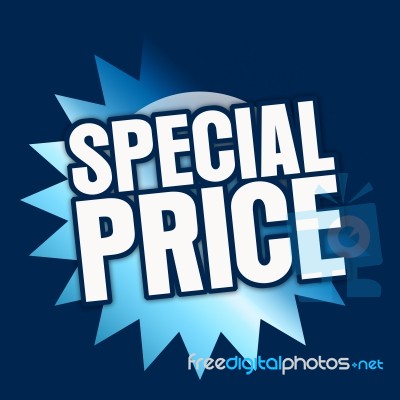 Special Price Stock Image