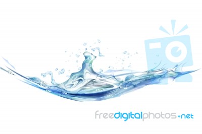 Splash Of Water Stock Image