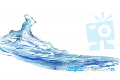 Splash Of Water Stock Image
