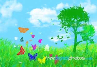 Spring Stock Image