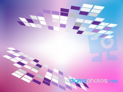 Square Grids Background Means Geometric Design Or Digital Art
 Stock Image