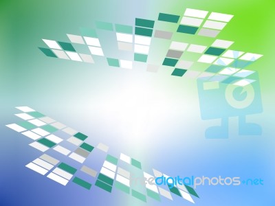 Square Grids Background Shows Decorative Art Or Graphic Design Stock Image