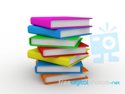 Stack Of Books Stock Image