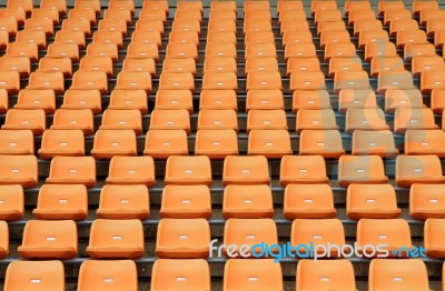 Stadium Chair   Stock Photo